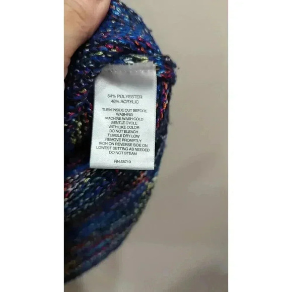 Multicolor casual sweater by Hannah size S - Picture 3 of 6